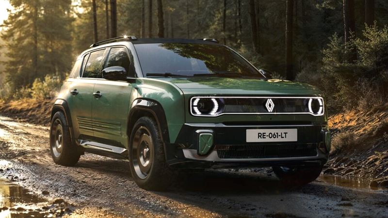 르노 4 사바나 4x4 콘셉트카의 매력