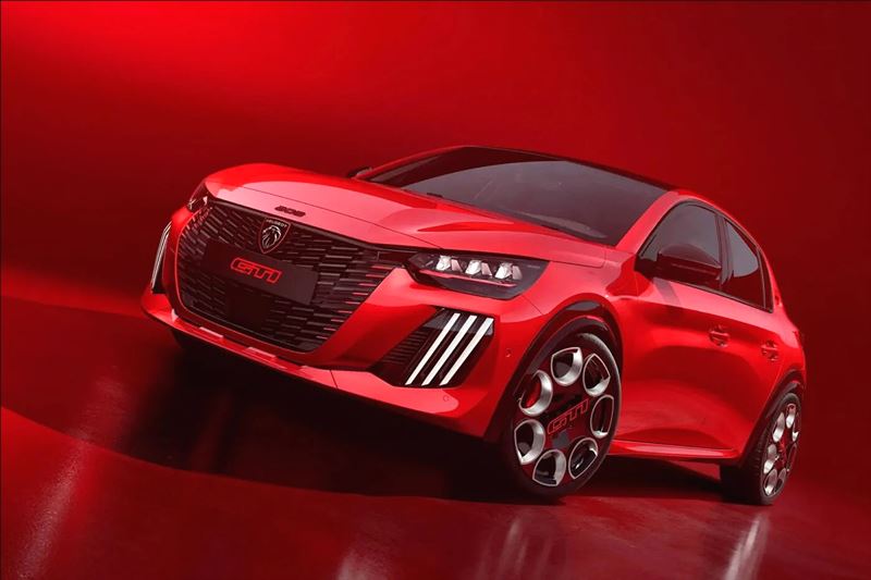 푸조 E-208 GTi 외관 디자인