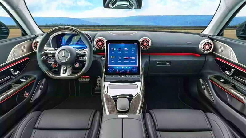 벤츠 AMG GT 55 실내 디자인