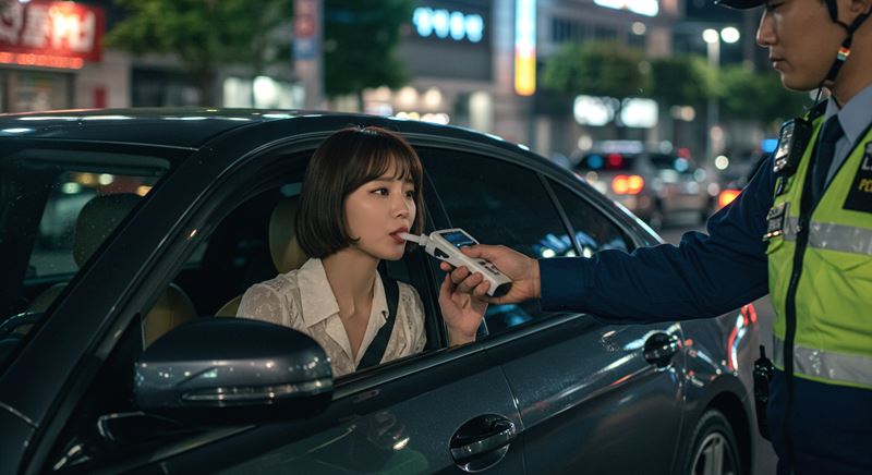 음주운전 단속 혈중알코올 농도